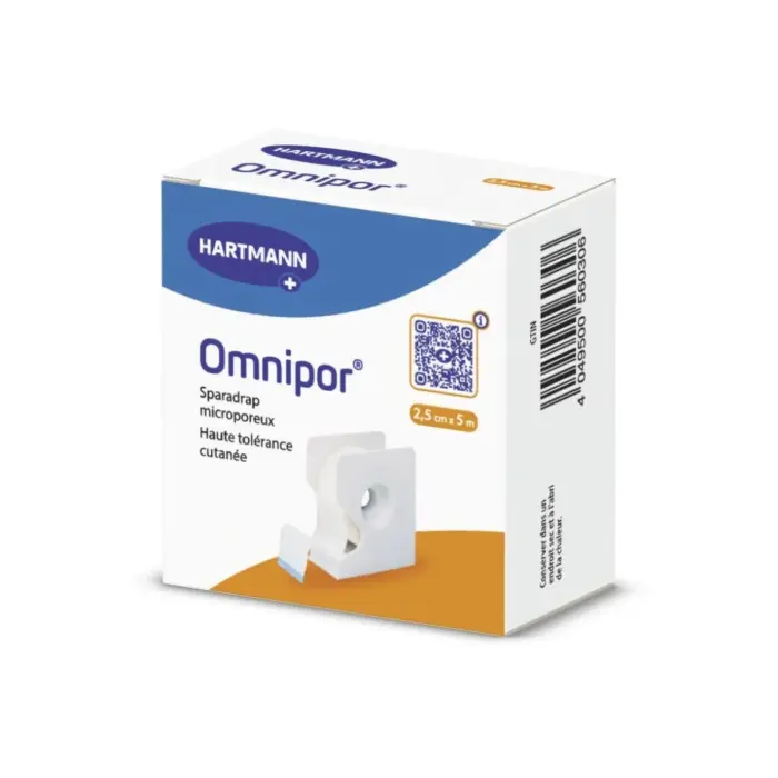 SPARADRAP OMNIPOR 2,5 CM x 5 M