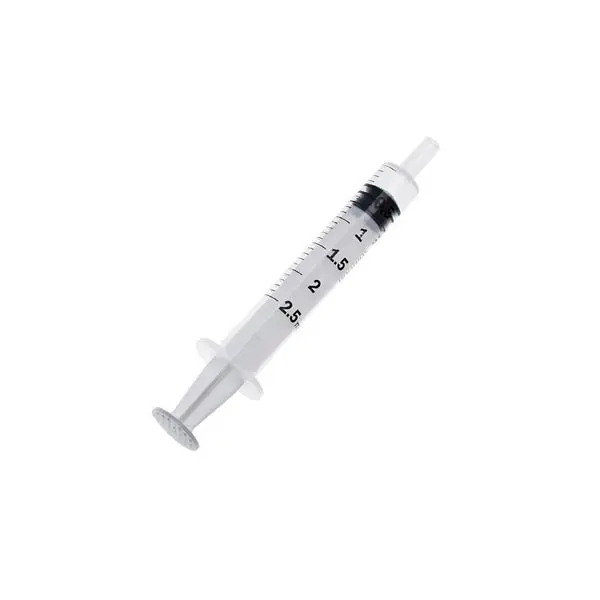 SERINGUE HYPODERMIQUE JETABLE 2,5 ML – 22G x 1 1/4 – LUER SLIP