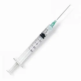 SERINGUE HYPODERMIQUE JETABLE 3 ML – 22G x 1 1/4