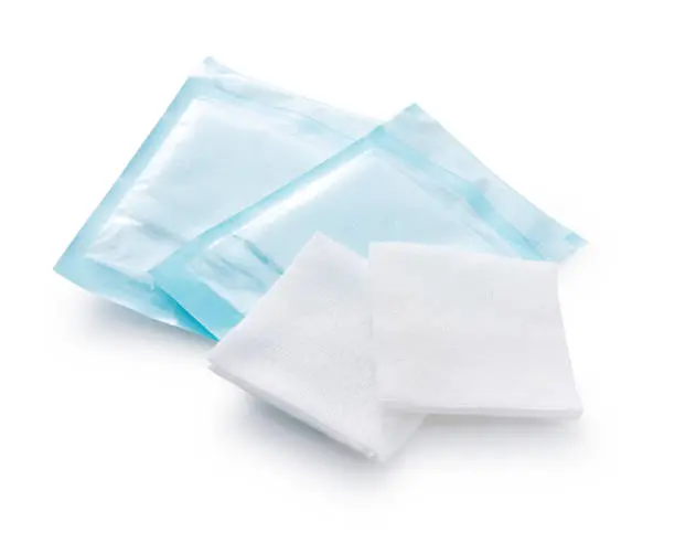 COMPRESSE STERILE EN GAZE HYDROPHILE TISSEE 20*20 CM